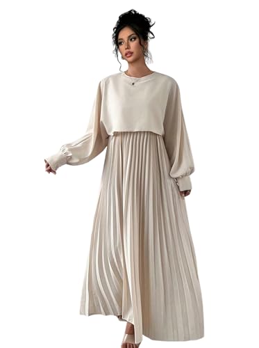 LITZO Floor Length A-Line Dresses for Women||Western (17-XL) Grey