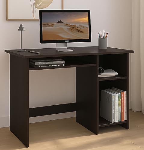 Callas Engineered Wood Computer Desk – Small Modern Writing Desk for Home Office, Bedro…