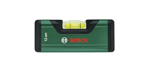 BOSCH Spirit Level 12cm | Compact & Portable | High-Precision Bubble for Accurate Readi…