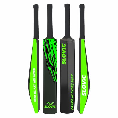 Slovic Cricket Bat [90 x 10.5 CM] | Full Size Tennis Bat for Cricket | Cricket Bat-Ball…