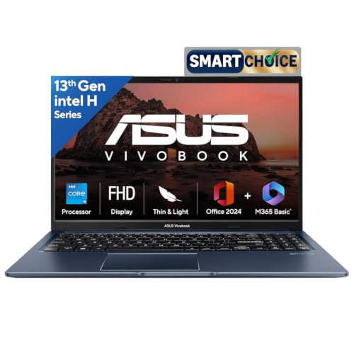 ASUS Vivobook 15, Smartchoice,Intel Core i5 13th Gen 13420H,16GB RAM, 512GB SSD, FHD 15…