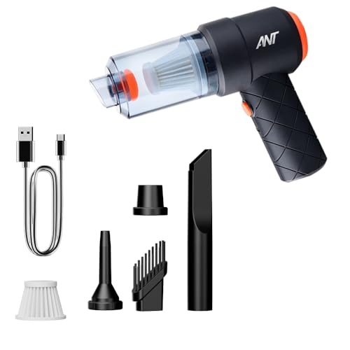 Ant 4 in 1 Wireless Handheld Vacuum Cleaner, 4000Pa High Suction Power, Twin Turbine Mo…