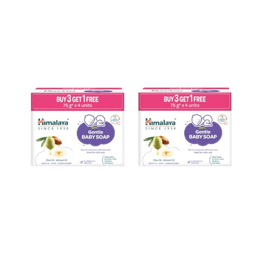 Himalaya Gentle Baby Soap for Newborns | No Post Bath Dryness | B6G2 FREE - 75g | Gentl…