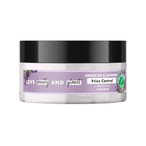 Love Beauty and Planet Argan Oil & Lavender Magic Mask for Smooth Frizz Free Hair|No Su…
