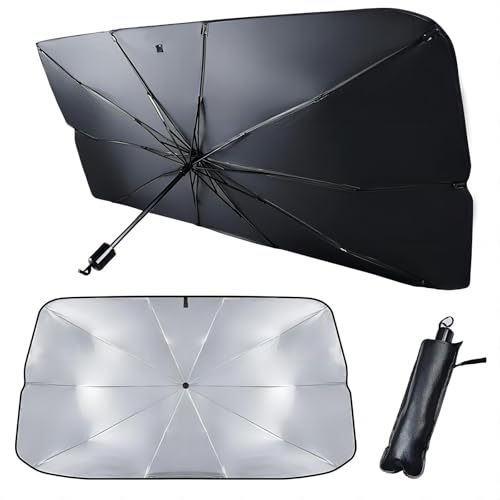 Sunkizzrs® Car Sun Shade Windshield Cover PRO+ — Foldable Windshield Insulation Shade —…