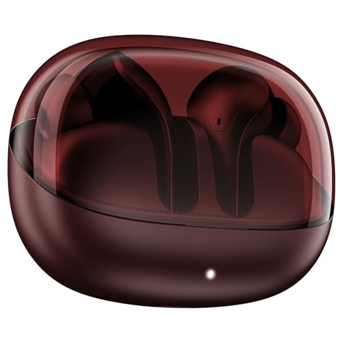 boAt Airdopes Plus 311, Glass Design, ENx Tech, Fast Charge, 50 Hrs Battery, App Suppor…