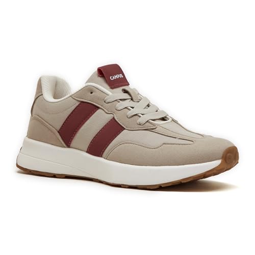 Campus Men Brisk Sneakers Fog/APL BUTR - 9UK/India, Beige