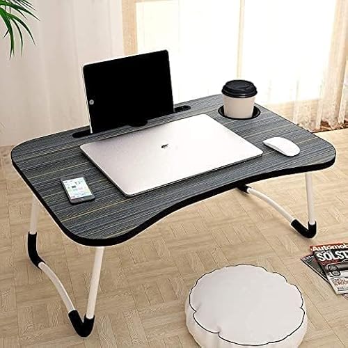 DIVIJA STORE Study Table Bed Table Premium Laptop Table/And Portable Plastic/Writing De…