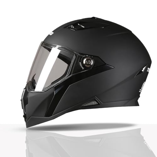 TVS Racing Anti Matter Full Face Helmet for Bike & Motorcycle Riders-DOT & ISI Certifie…
