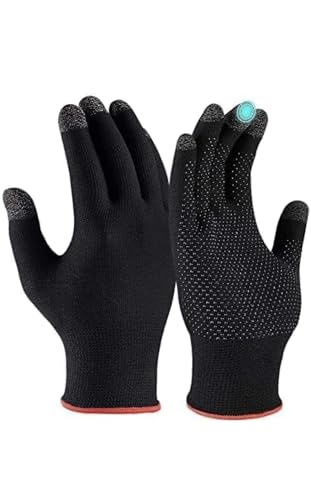 TOXXON Polyester Gym Workouts Full Hand Gloves for Men Summer Bike Riding,Anti-Sweat Br…