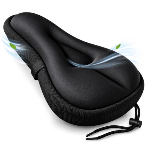 PulGos Washable Cycle Seat Cover for Men & Women | Extra Soft Gel Padded Cushion for Co…