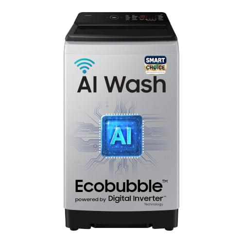 Samsung Smart Choice 10 Kg, 5 Star, AI Wash, AI Energy Mode, Wi-Fi, Ecobubble, AI VRT+,…