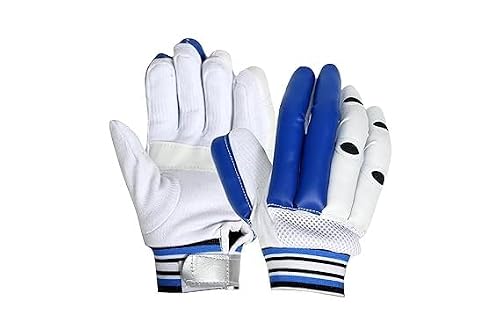 LABH TRADERS Cotton Cricket Batting Gloves for Boys 8-16 Age, Multicolor