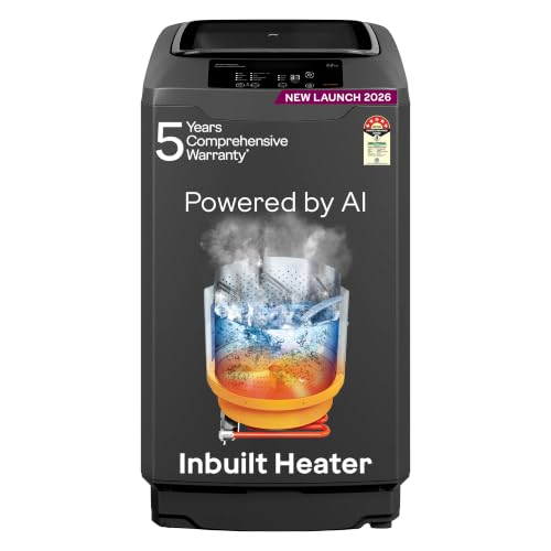 Godrej 7 Kg 5 Star, AI Powered, Fabrisafe Steel Drum, Magic Lint Filter, Fills Tub At ~…