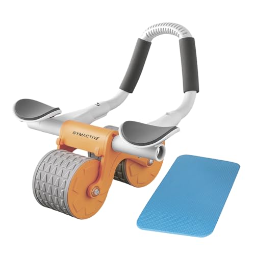 Amazon Brand - Symactive Ab Roller Wheel | Automatic Return Abdominal Wheel | Home Gym…