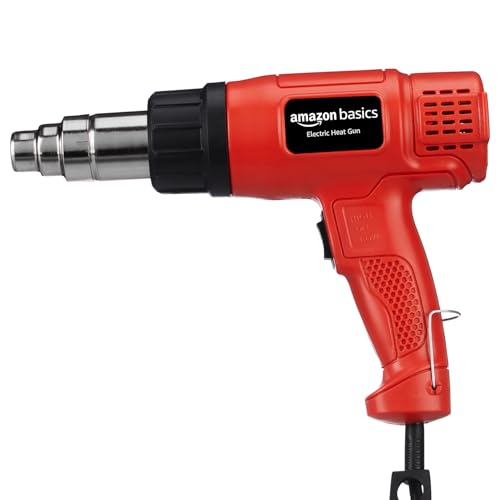Amazon Basics 1700W Heat Gun | Dual Temperature & Airflow Control | ABS Body | Hot Air…