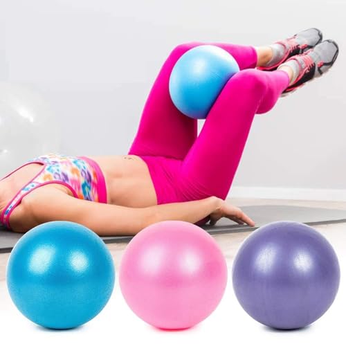 Redvant Mini Exercise Ball 9inch/23cm Small Yoga Ball Soft Pilate Home Training Abdomin…