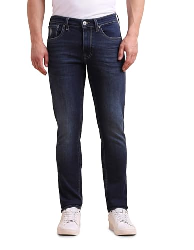 U.S. POLO ASSN. Denim Jeans for Men - Slim Tapered Fit, Mens Jeans for Office & Regular…