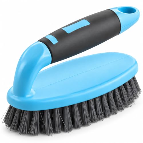 Homeor Tile Scrubber Plastic Brush | Ideal for Bathroom, Kitchen, Sink and Floor Tile C…