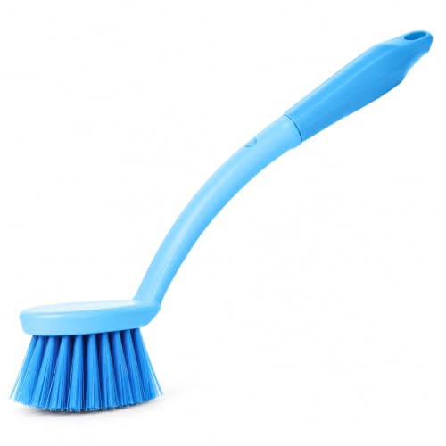 Homeor Dish & Kitchen Sink Brush with Comfortable Grip & Flexible Bristles, Tough Brist…