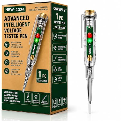 Advanced Intelligent Chip High-Brightness Intelligent Voltage Tester Pen - Multi-functi…