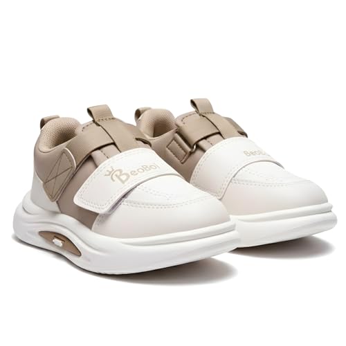 HOOH Kids Fashion Sneakers, Unisex Comfort Shoes with Velcro Strap for Baby Boys and Gi…