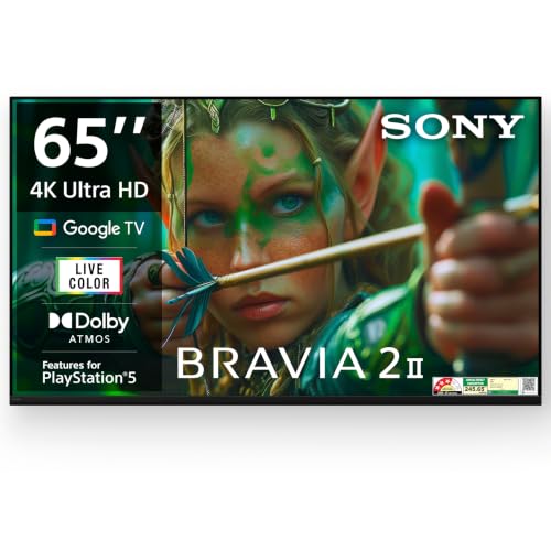Sony 164 cm (65 inches) BRAVIA 2M2 Series 4K Ultra HD Smart LED Google TV K-65S25M2