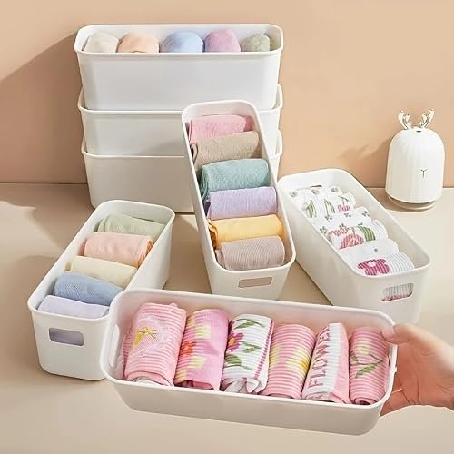 XMART INDIA Multipurpose Plastic Storage Box for Drawers, Kitchen, Bathroom & Desk | Sl…