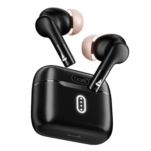 boAt Airdopes 141 Gen 2, 4 Mics ENx Tech, 48 Hrs Playback, Fast Charge, Low Latency, IP…