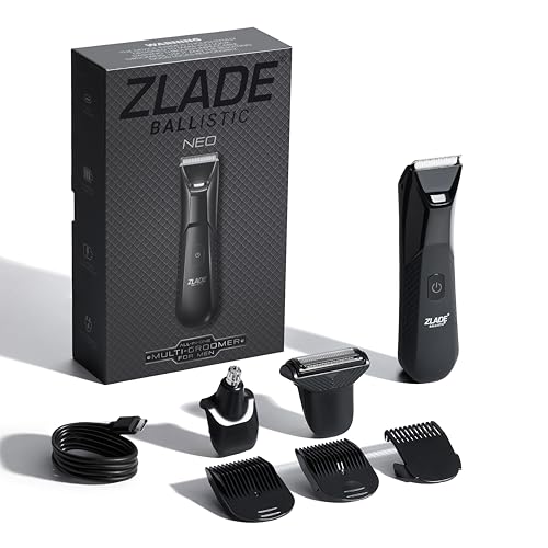 Zlade Ballistic Neo All in One Trimmer for Men, Beard, Balls, Pubic Hair & Private Part…