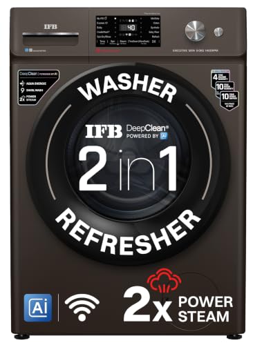 IFB 9Kg 5 Star,9 Swirl Wash, Steam Refresh, Eco Inverter Motor, WiFi Enabled, DeepClean…