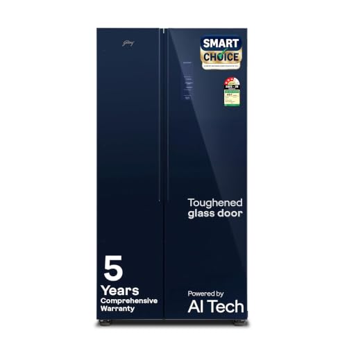 Godrej 600L 3Star 5 Years Comprehensive Warranty Smart Convertible Zones | Toughened Gl…