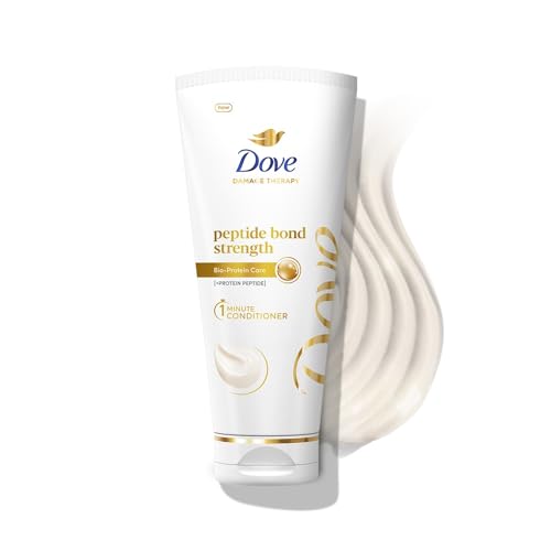 Dove Peptide Bond Strength Conditioner for Dry & Damaged Hair - 175 ml | Enriched with…