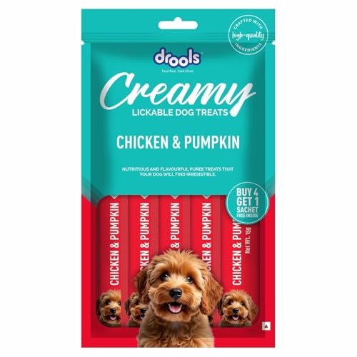Drools All Life Stages Dog Treats Creamy 5 Sticks Tasty & Nutritious Snack for All Bree…
