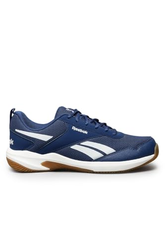 Reebok Courtflex Men Blue Badminton Shoes | 7 UK (8 US)