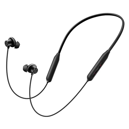 OnePlus Bullets Wireless Z3 in-Ear Neckband with 12.4mm Drivers, 3D Spatial Audio,10 mi…