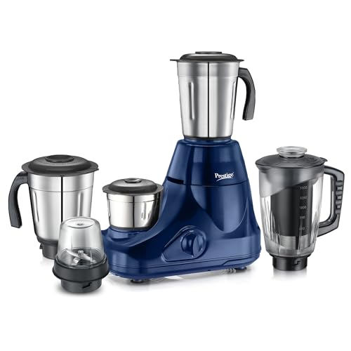 Prestige Astra 750 Watt Mixer Grinder with 5 Jars (3 Stainless Steel + 1 Juicer + 1 Mix…