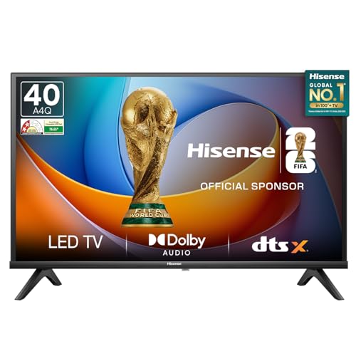 Hisense 100 cm (40 Inches) FHD Smart TV | HDR10 | 4K AI Upscaler | 20W Powerful Speaker…