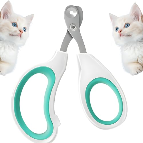 FAB TECH Cat Nail Cutter, Small Pets Grooming Tool, Cute Cat Clipper, Stainless Steel C…