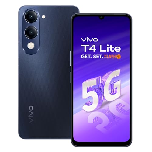 vivo Mobile Phone T4 Lite 5G Prism Blue_128G+4G