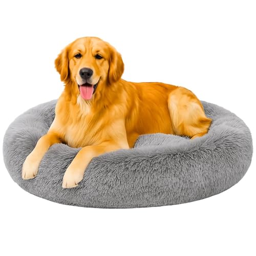 UNIQUE PET COLLECTION Fabric Fluffy Washable Waterproof Dog Bed For Summer | Large Size…