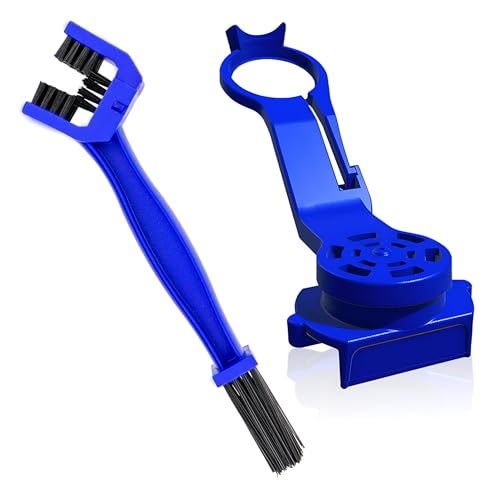 OBEROI'S TRADERS Motorcycle Chain Oiler/Dispenser & Cleaning Brush Combo I Universal Ch…