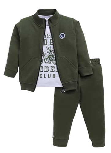 CarryDreams, stylish kids Boys' Cotton 3-Piece Clothing Set