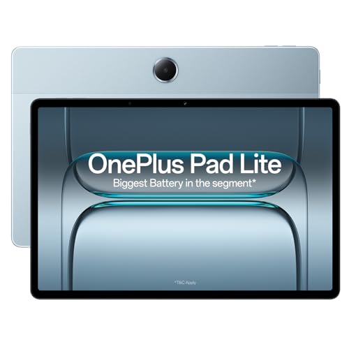OnePlus,Pad Lite, 11-inch (27.94 CM), LCD, 8GB RAM, 128GB ROM, WiFi + LTE, Quad Speaker…