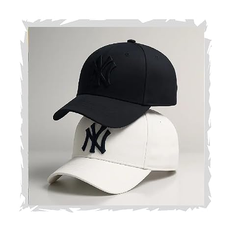 SELLORIA A Brand Adjustable Unisex Cap for Men and Women Freesize Baseball Caps (Pack o…