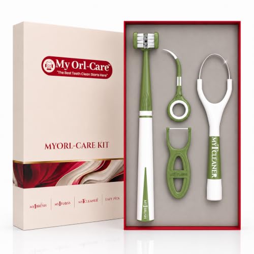 MyOrl Care Dental Care Kit | Combo Pack of Ultra Soft Bristle Toothbrush, Dental Floss,…