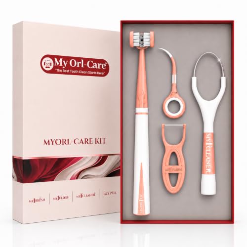 MyOrl Care Dental Care Kit | Combo Pack of Ultra Soft Bristle Toothbrush, Dental Floss,…