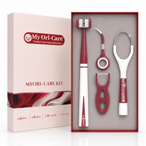 MyOrl Care Dental Care Kit | Combo Pack of Ultra Soft Bristle Toothbrush, Dental Floss,…