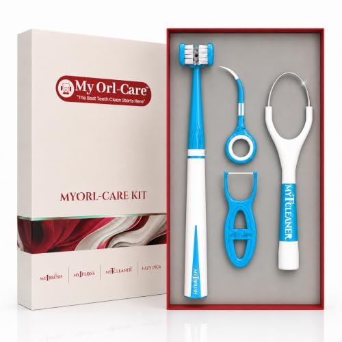 MyOrl Care Dental Care Kit | Combo Pack of Ultra Soft Bristle Toothbrush, Dental Floss,…