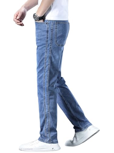 URBAN POCKETS Jeans for Men | Denim Pants with Regular Fit & Classic Straight Cut (Doub…